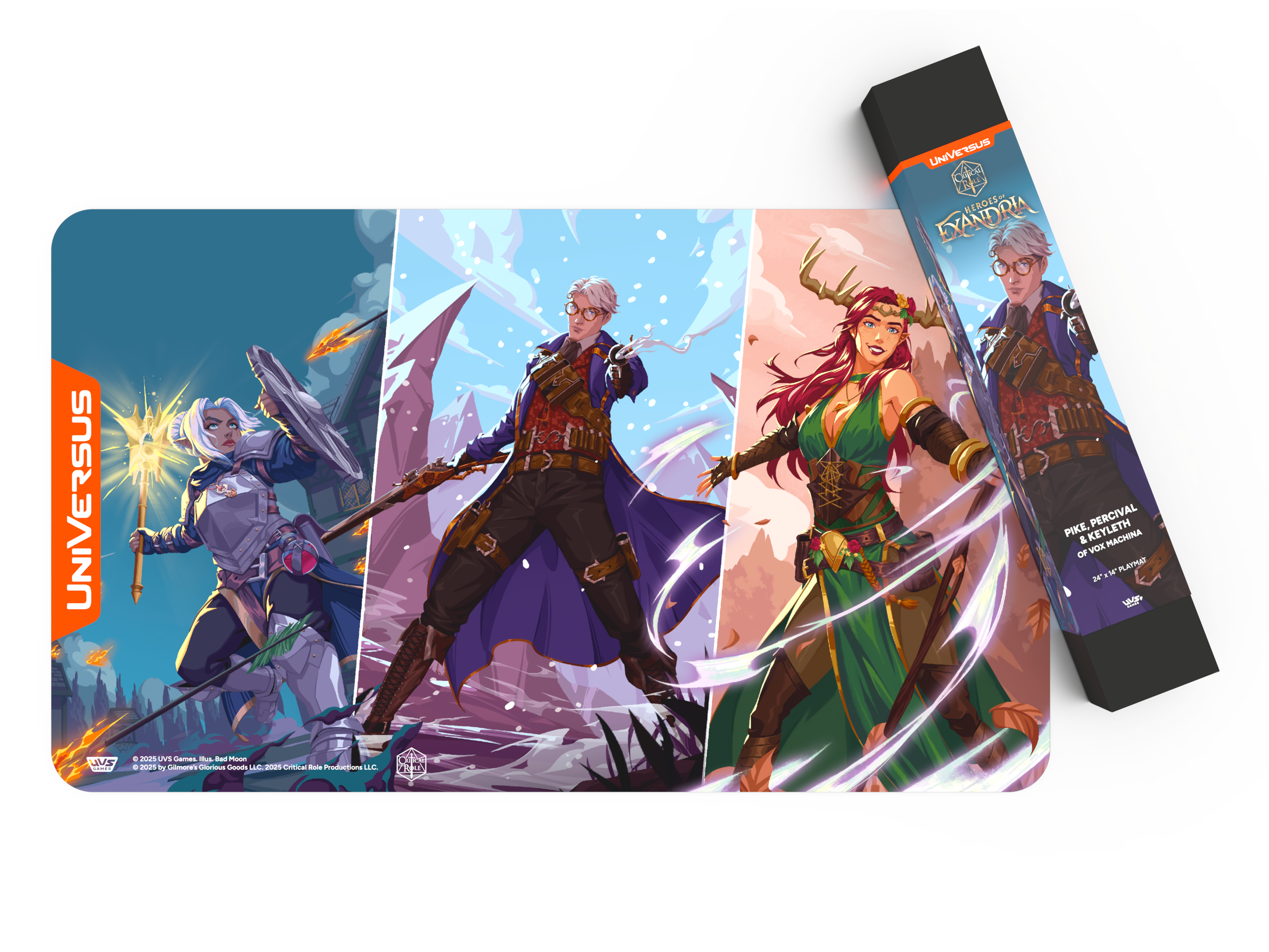 Critical Role: Heroes of Exandria Playmat - Pike, Percival
