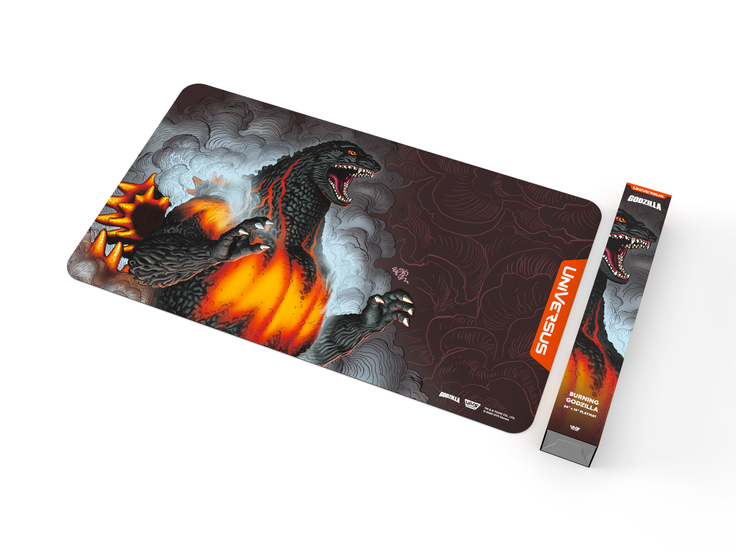 Godzilla: Reign of Kaiju Playmat - Burning Godzilla