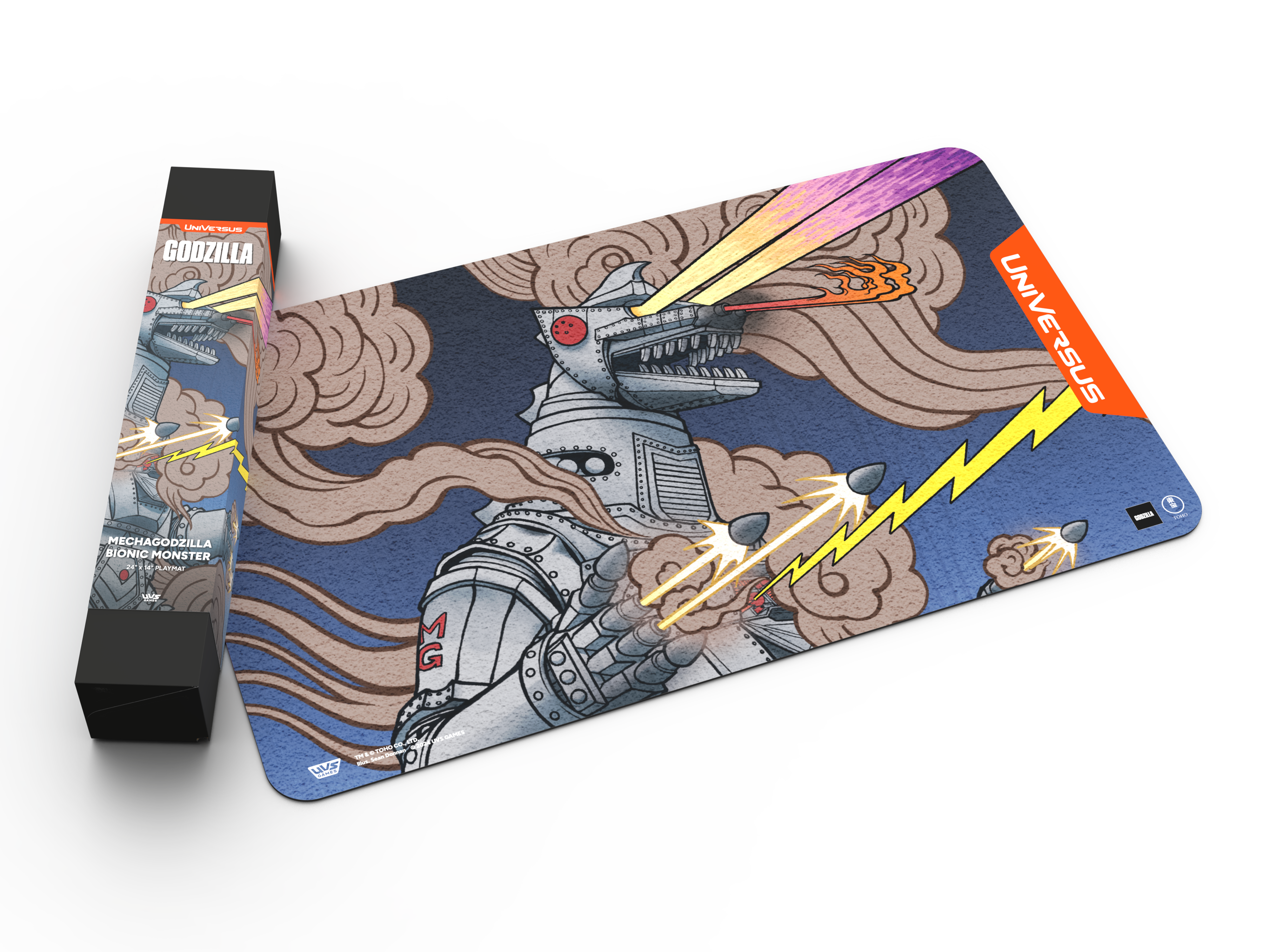 mechagodzilla mtg card Godzilla Playmat: Mechagodzilla