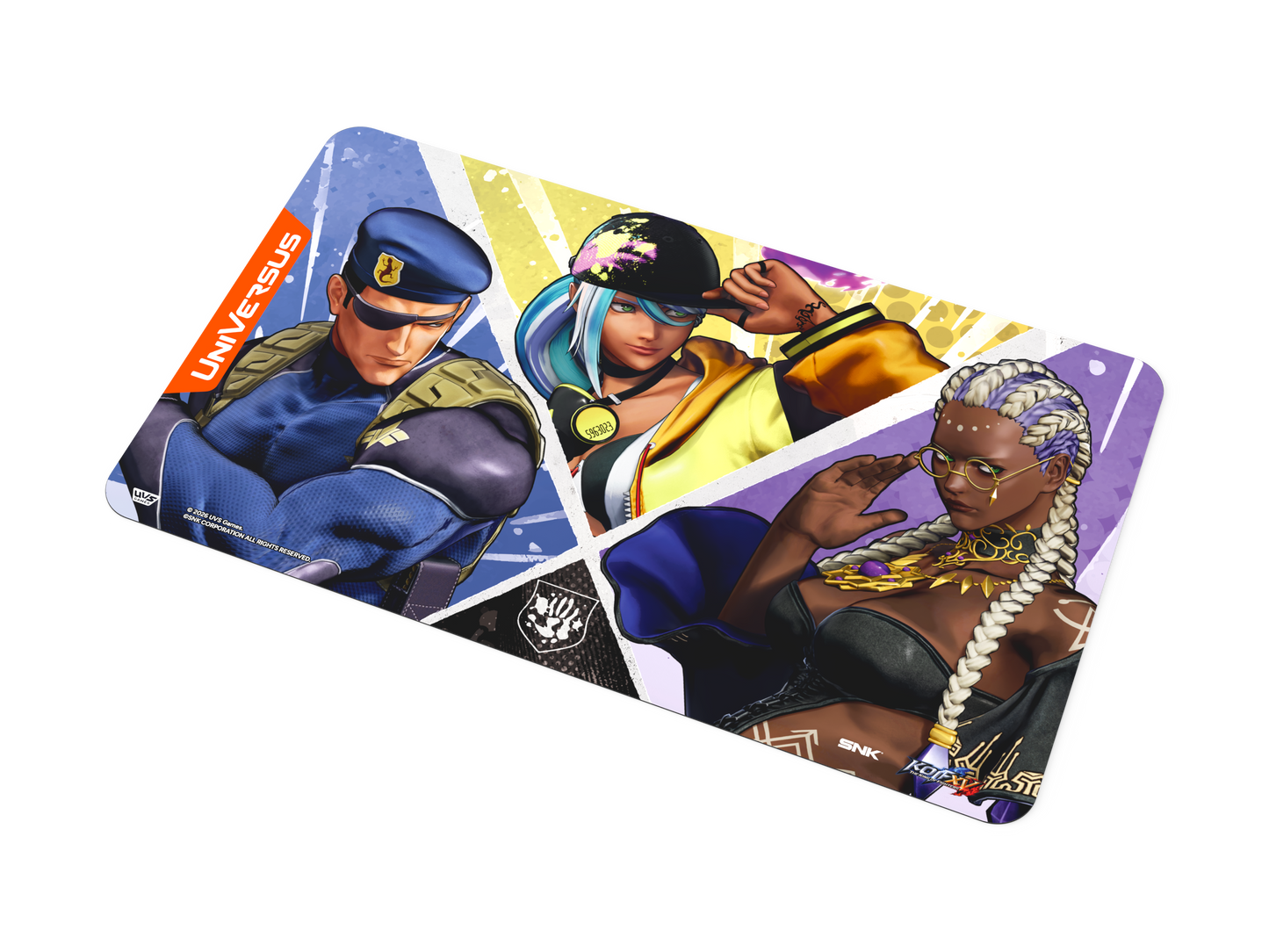 King of Fighters XV: Challenger Series Playmat - Team Rivals