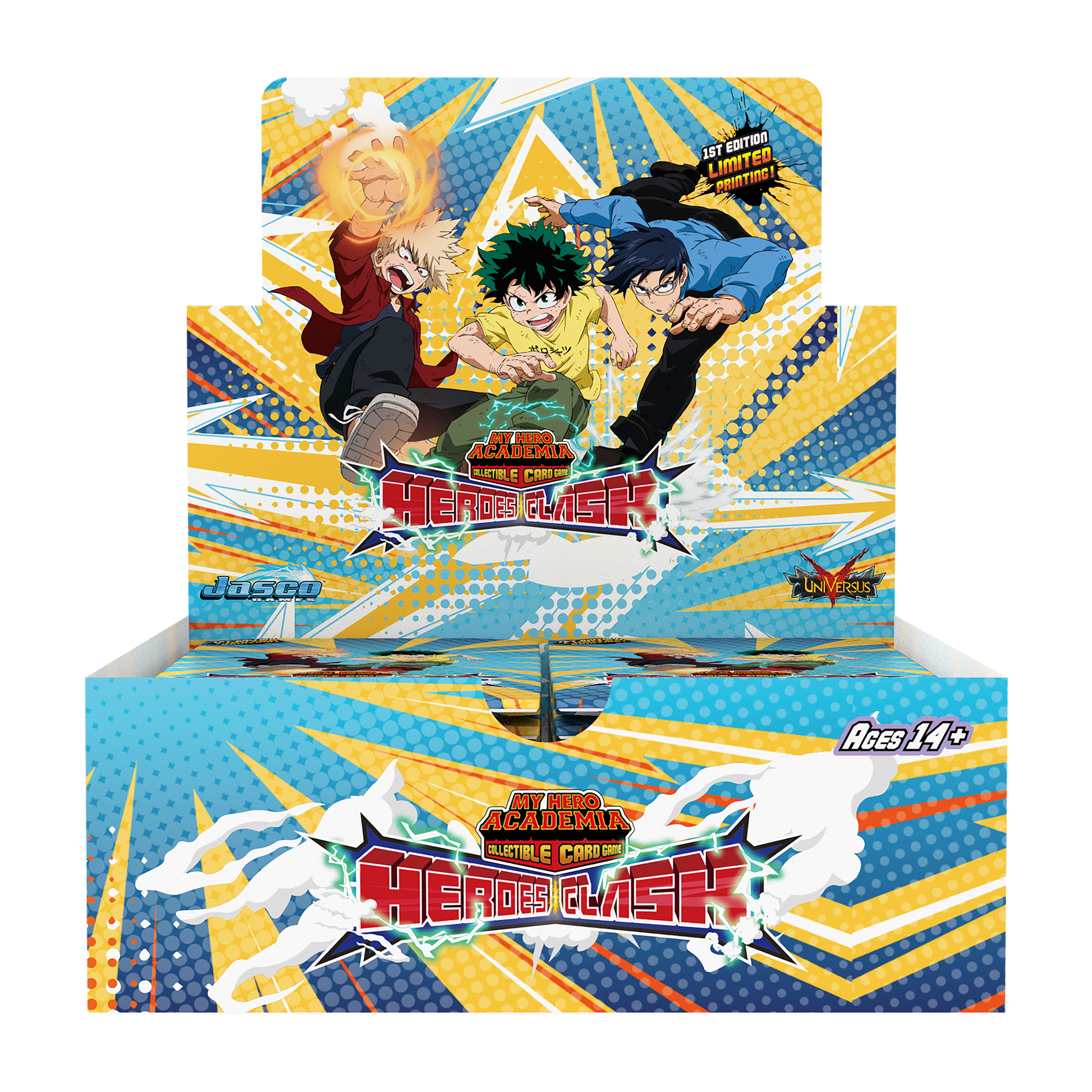 My Hero Academia Collectible Card Game Set 3: Heroes Clash Booster