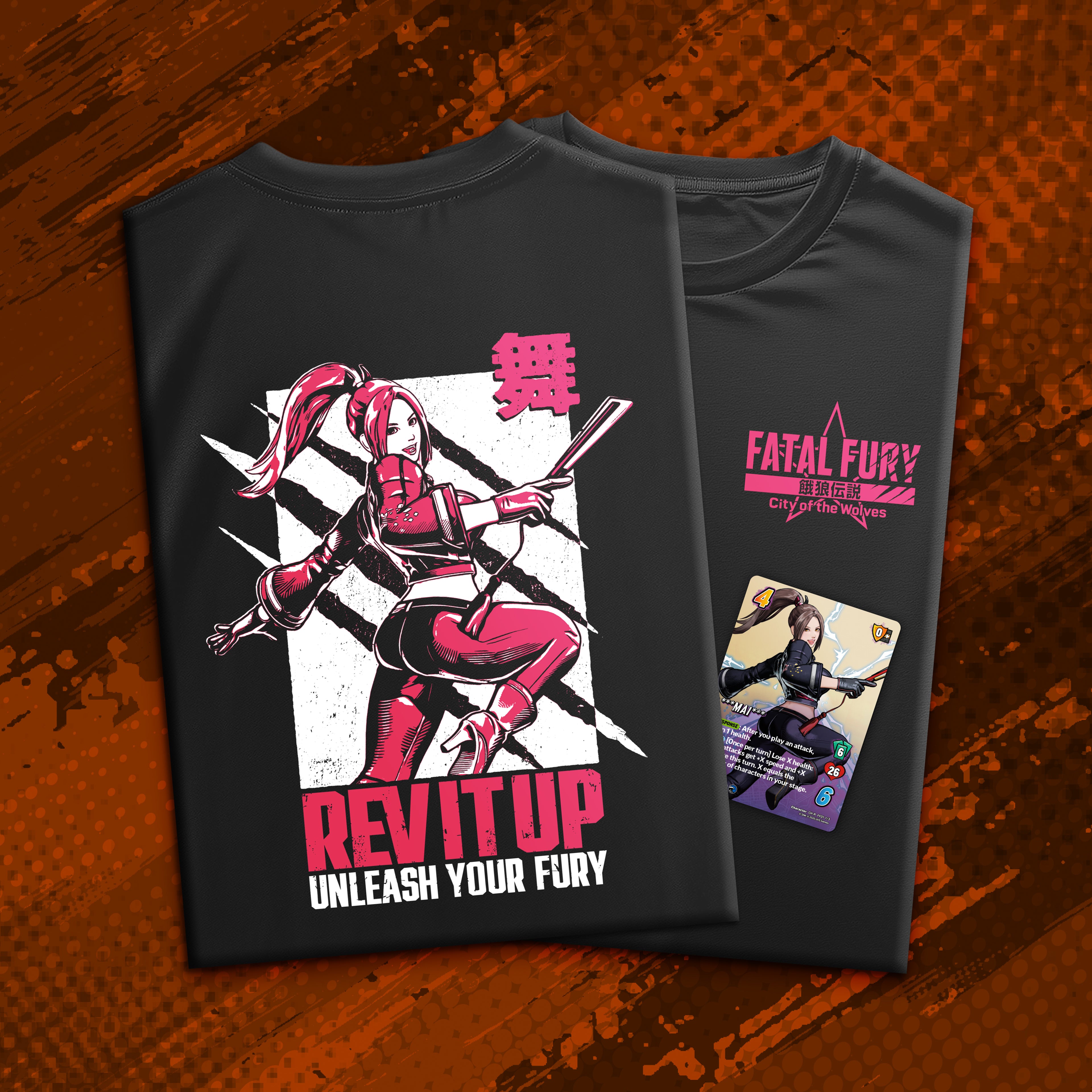Fatal Fury: City of the Wolves - Mai Shiranui T-Shirt w