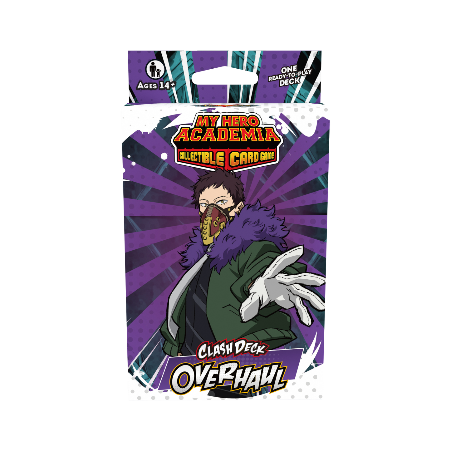 My Hero Academia Collectible Card Game - Undaunted Raid Clash Starter Deck: Overhaul