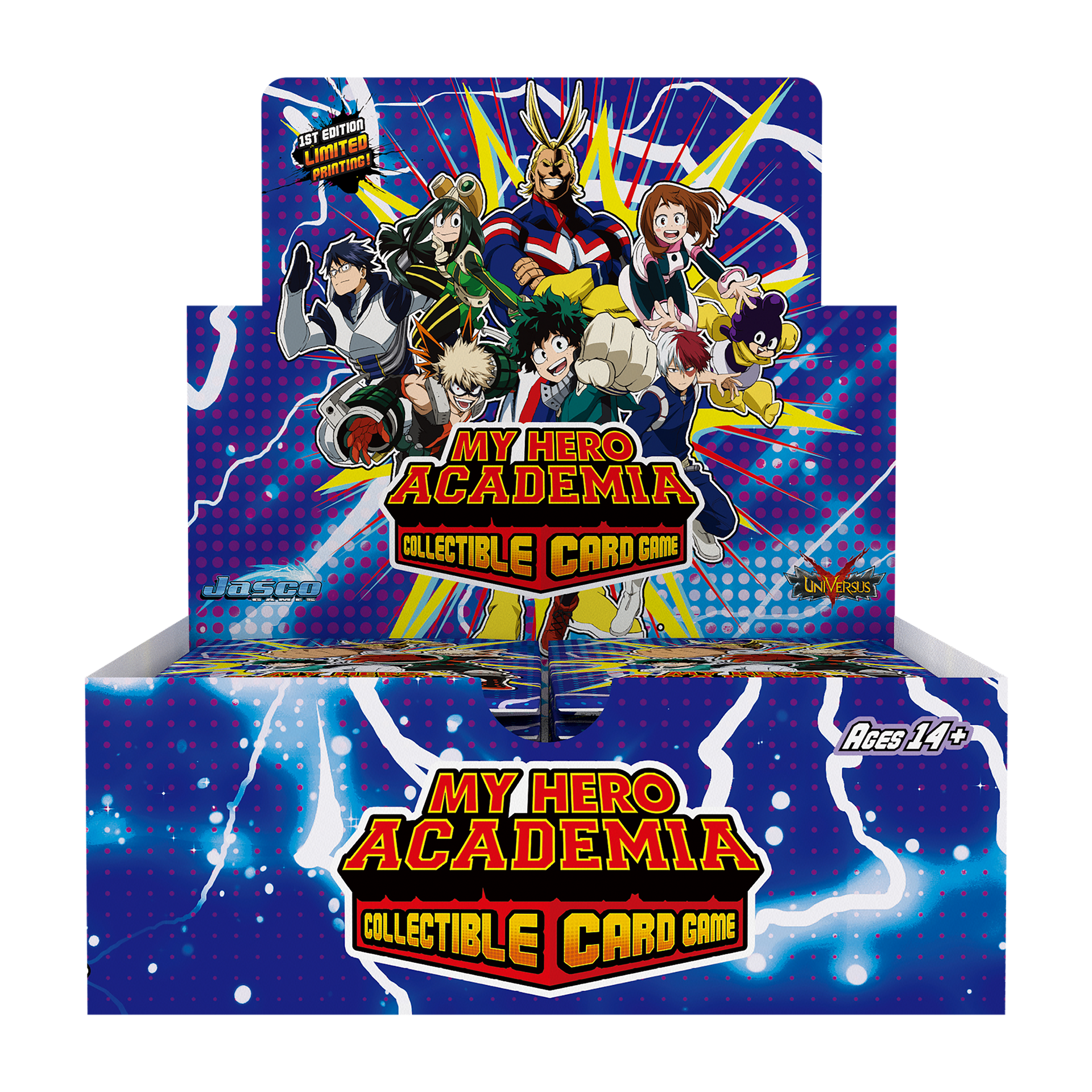 英語版　Universus My Hero Academia 未開封BOX My Hero Academia Collectible Card Game Booster Display – UVS