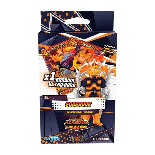 My Hero Academia Collectible Card Game - Heroes Clash Deluxe Starter Deck: Endeavor