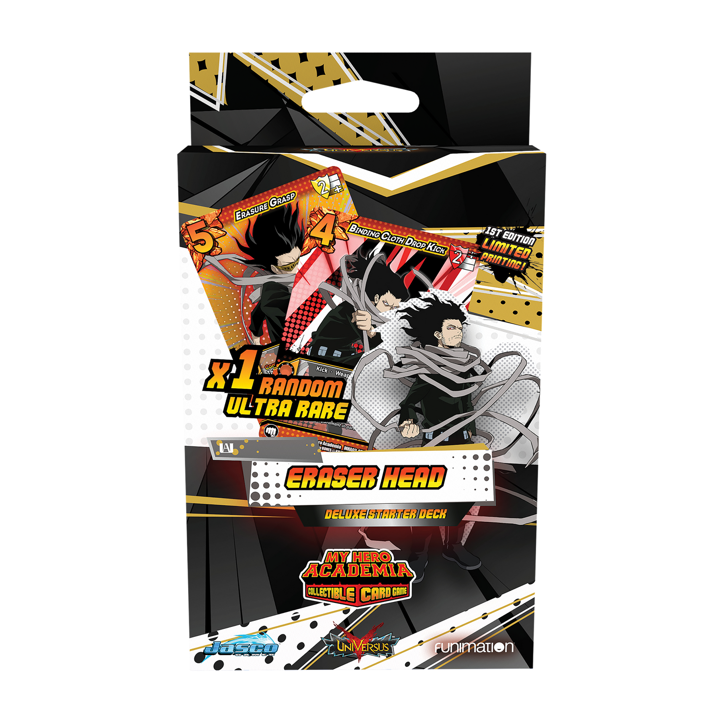 My Hero Academia Collectible Card Game - Heroes Clash Deluxe Starter Deck: Eraser Head