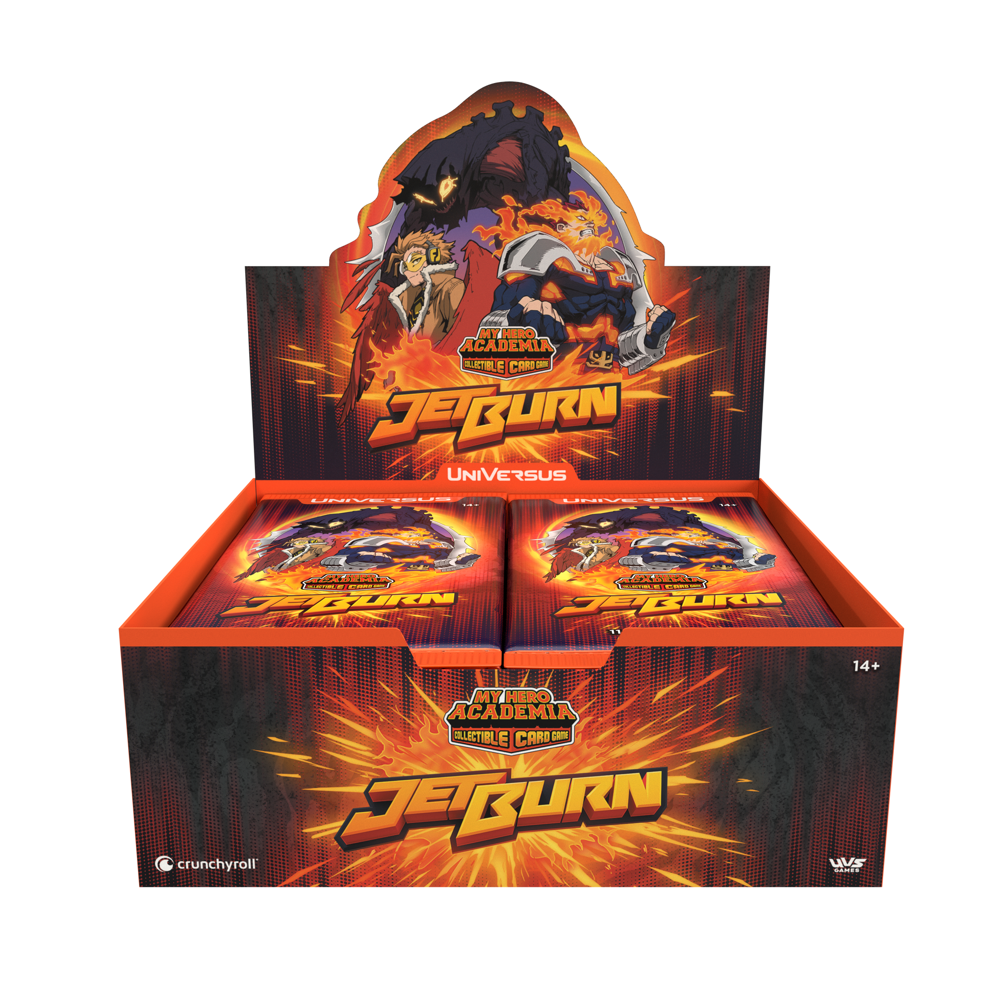 My Hero Academia Collectible Card Game Set 6: Jet Burn Booster Display – UVS Games