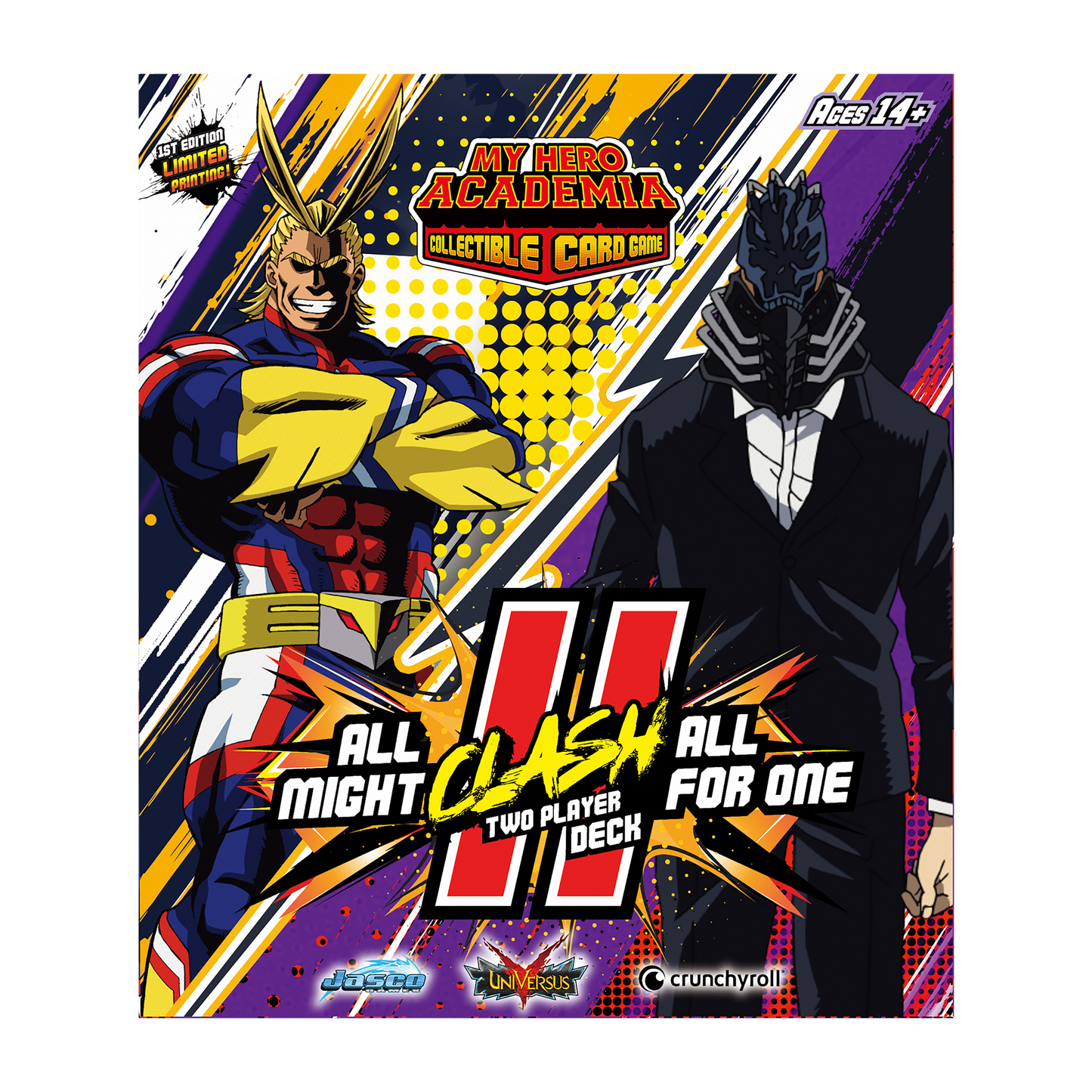 My Hero Academia Collectible Card Game - 2 Player Rival Deck All Might vs. All For One