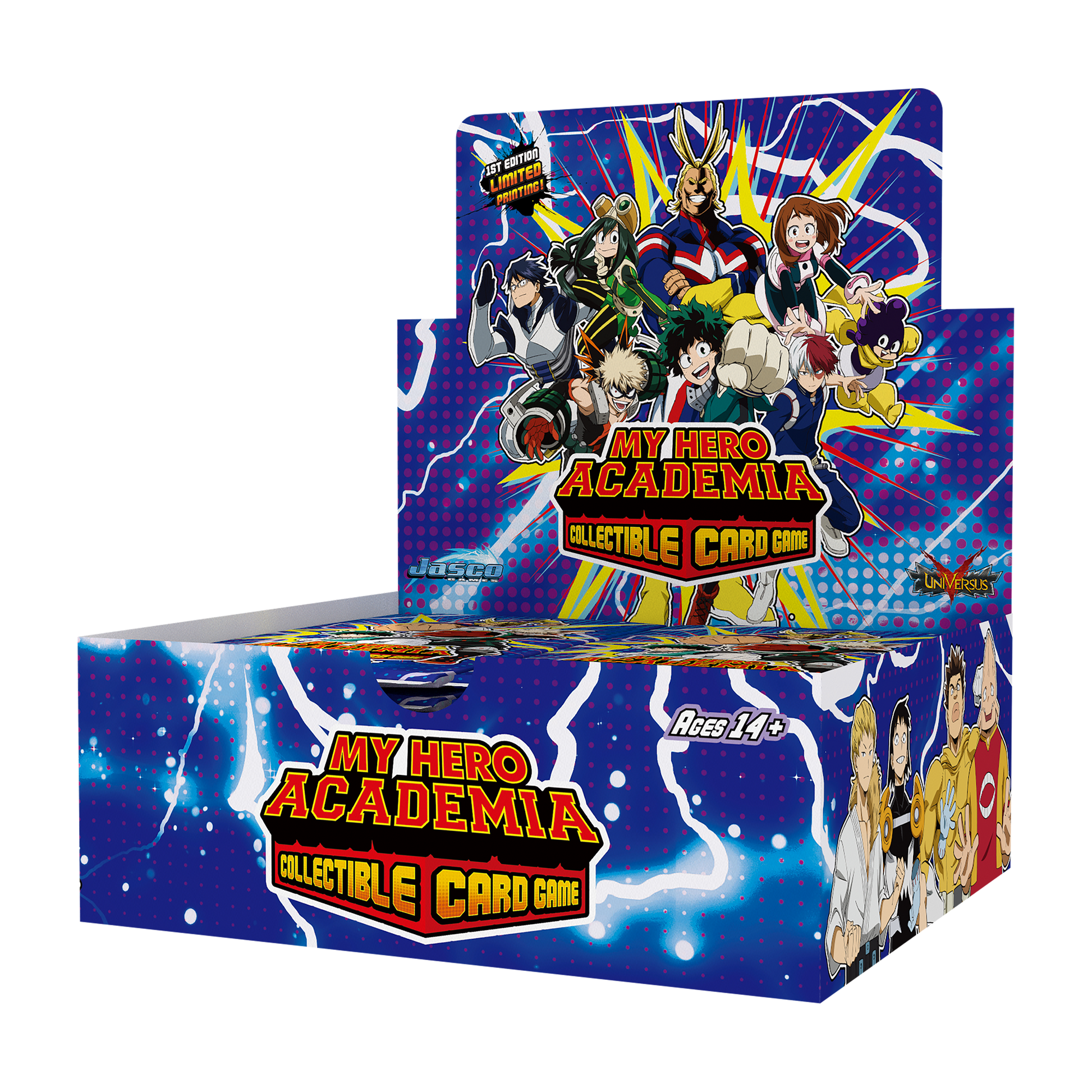 英語版　Universus My Hero Academia 未開封BOX My Hero Academia Collectible Card Game Booster Display – UVS