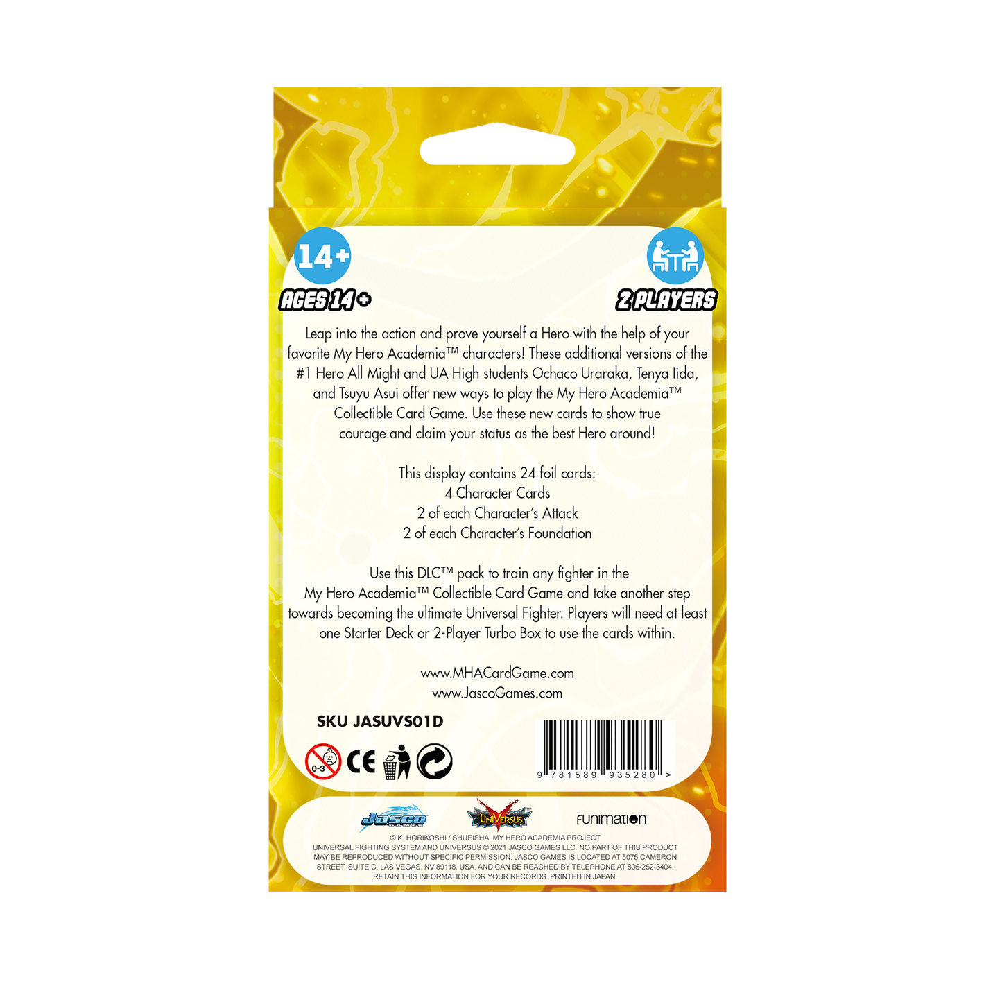 My Hero Academia Collectible Card Game DLC