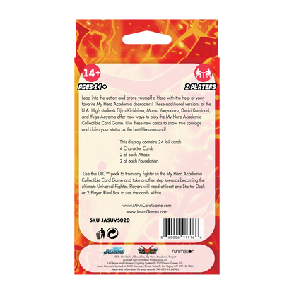 My Hero Academia Collectible Card Game Set 2: Crimson Rampage DLC