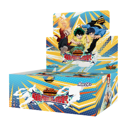 My Hero Academia Collectible Card Game Set 3: Heroes Clash Booster Display
