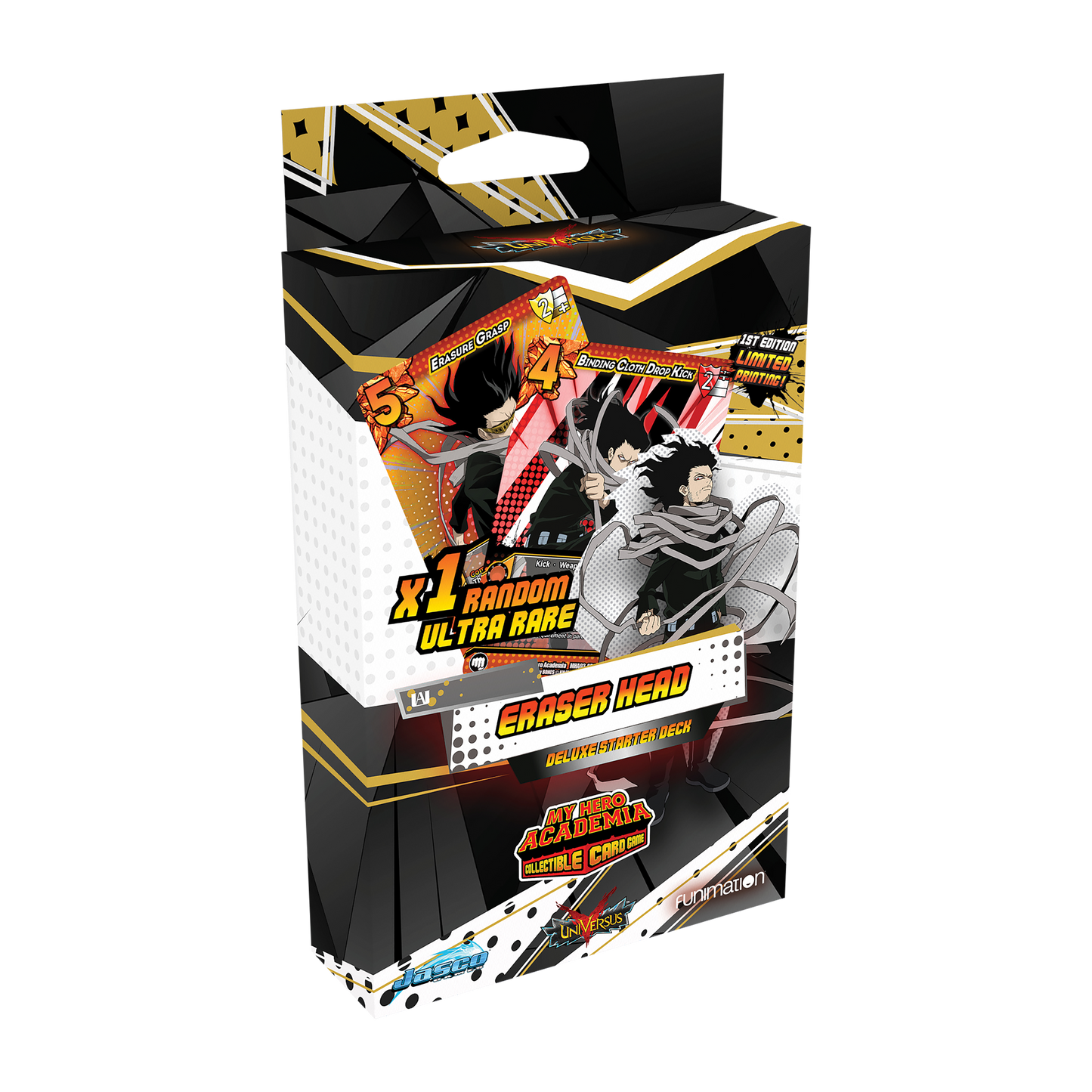 My Hero Academia Collectible Card Game - Heroes Clash Deluxe Starter Deck: Eraser Head