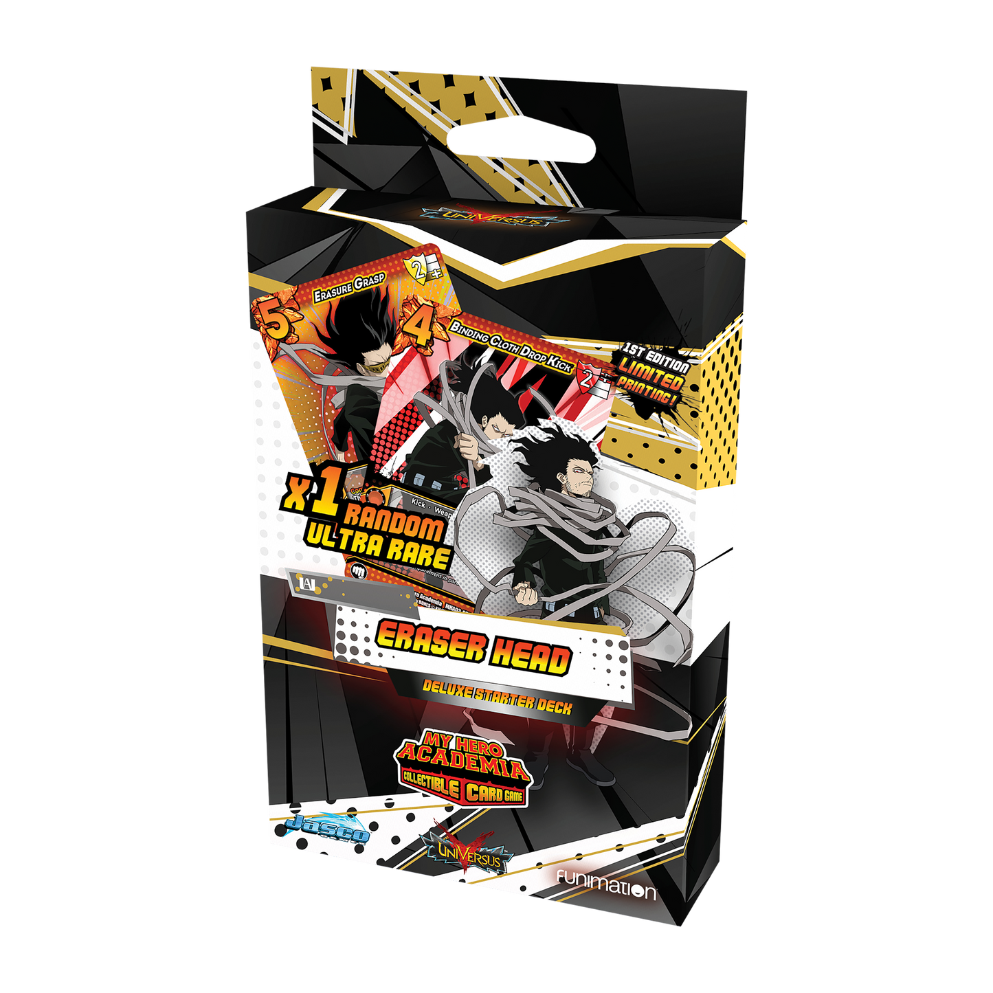 My Hero Academia Collectible Card Game - Heroes Clash Deluxe Starter Deck: Eraser Head