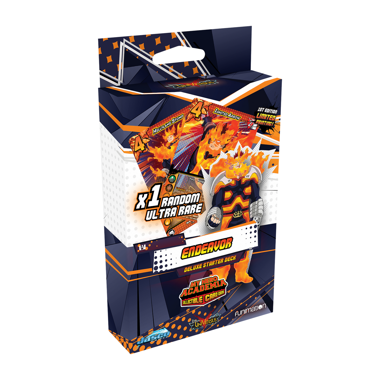 My Hero Academia Collectible Card Game - Heroes Clash Deluxe Starter Deck: Endeavor