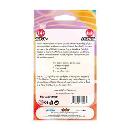 My Hero Academia Collectible Card Game Set 3: Wild Wild Pussycats DLC