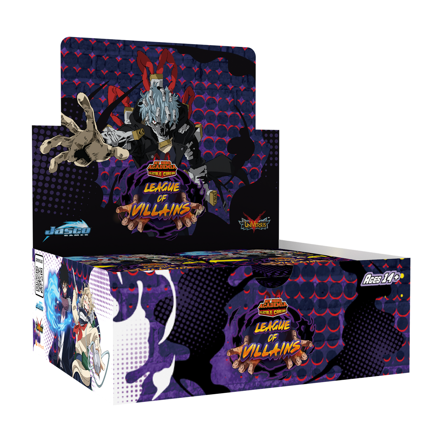 My Hero Academia Collectible Card Game Set 4: League of Villains Booster Display