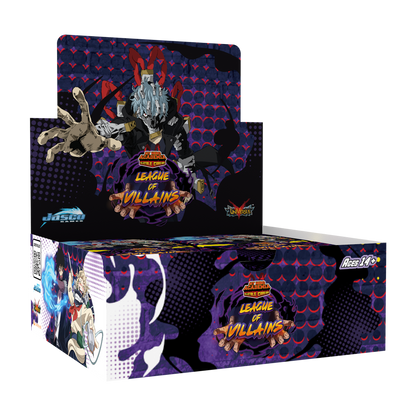 My Hero Academia Collectible Card Game Set 4: League of Villains Booster Display