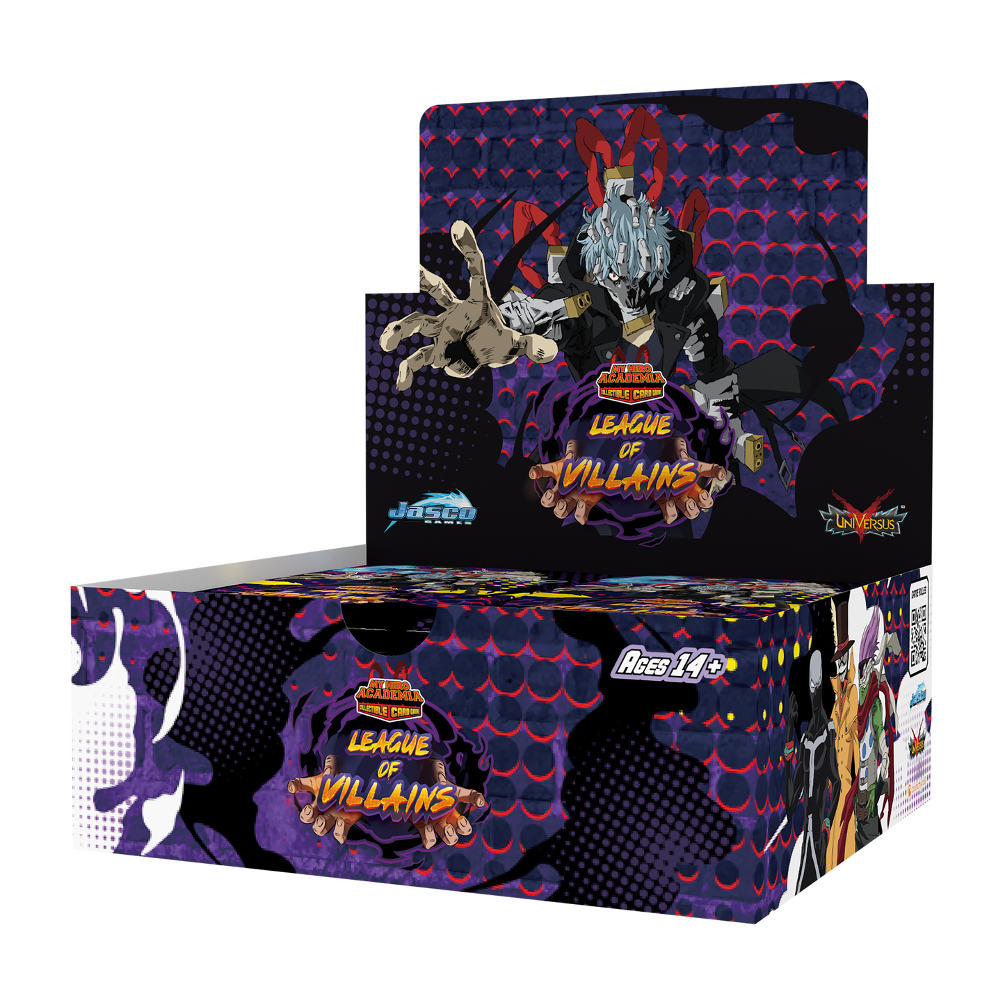 My Hero Academia Collectible Card Game Set 4: League of Villains Booster Display