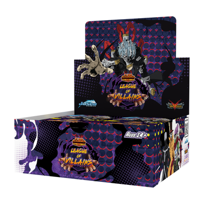 My Hero Academia Collectible Card Game Set 4: League of Villains Booster Display