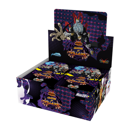 My Hero Academia Collectible Card Game Set 4: League of Villains Booster Display