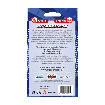 My Hero Academia Collectible Card Game Set 4: League of Villains Chibi Mania DLC