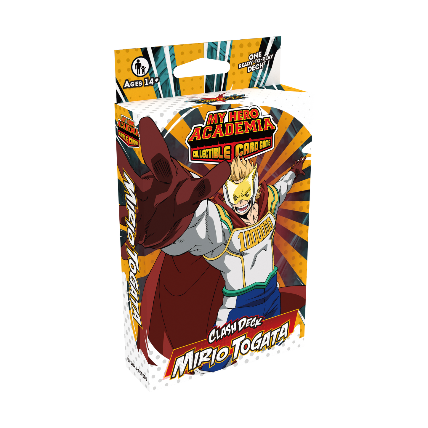 My Hero Academia Collectible Card Game - Undaunted Raid Clash Starter Deck: Mirio Togata