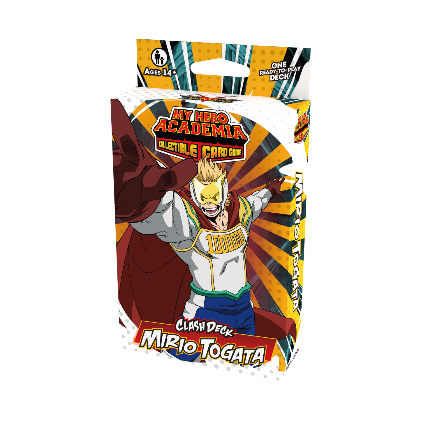 My Hero Academia Collectible Card Game - Undaunted Raid Clash Starter Deck: Mirio Togata
