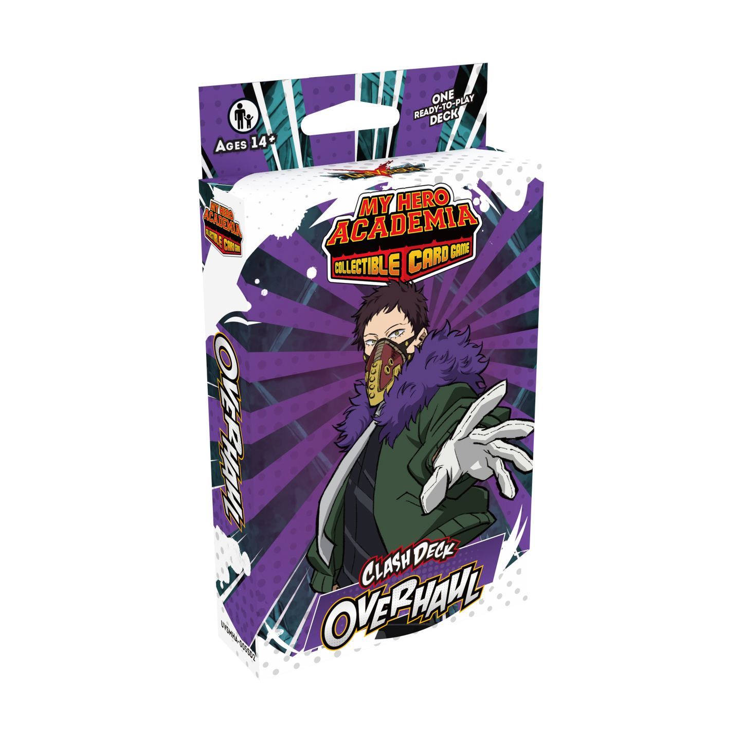 My Hero Academia Collectible Card Game - Undaunted Raid Clash Starter Deck: Overhaul