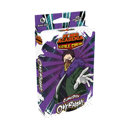 My Hero Academia Collectible Card Game - Undaunted Raid Clash Starter Deck: Overhaul