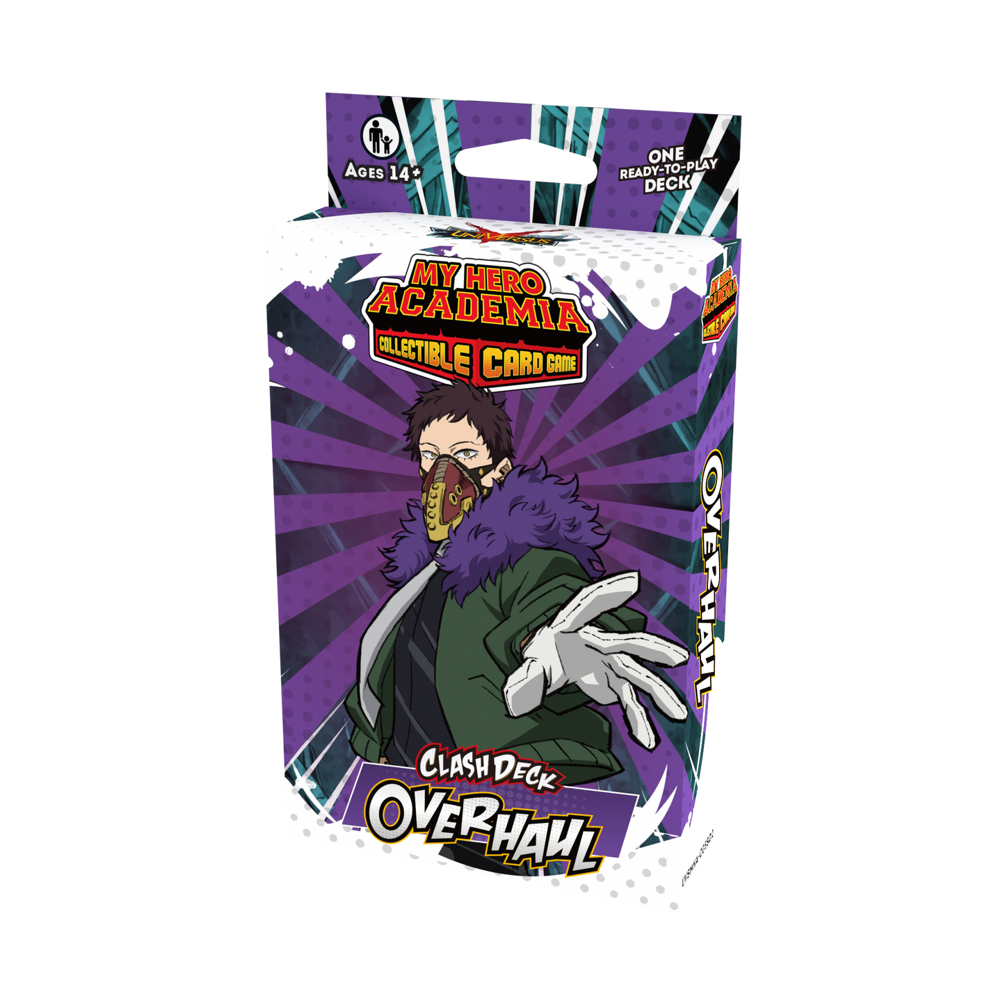 My Hero Academia Collectible Card Game - Undaunted Raid Clash Starter Deck: Overhaul