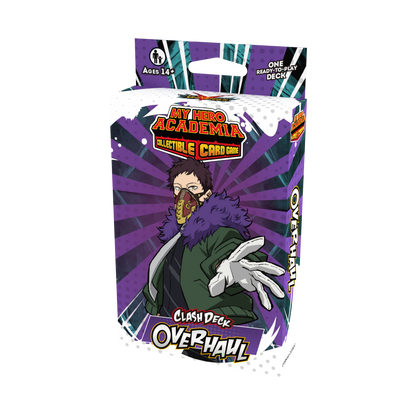 My Hero Academia Collectible Card Game - Undaunted Raid Clash Starter Deck: Overhaul