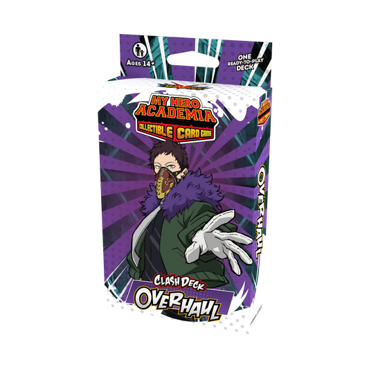 My Hero Academia Collectible Card Game - Undaunted Raid Clash Starter Deck: Overhaul
