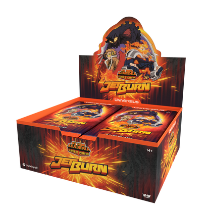 My Hero Academia Collectible Card Game Set 6: Jet Burn Booster Display