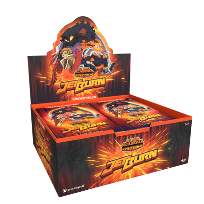 My Hero Academia Collectible Card Game Set 6: Jet Burn Booster Display
