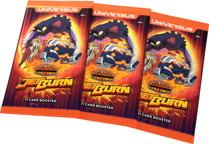 My Hero Academia Collectible Card Game Set 6: Jet Burn Booster Display