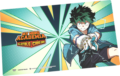 My Hero Academia Collectible Card Game Set 6: Jet Burn Playmat - Midoriya