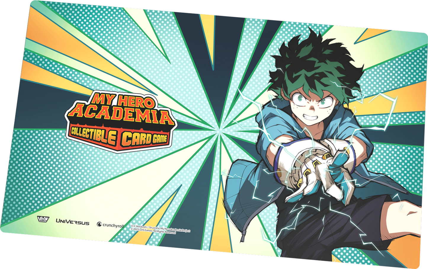 My Hero Academia Collectible Card Game Set 6: Jet Burn Playmat - Midoriya