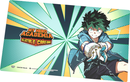 My Hero Academia Collectible Card Game Set 6: Jet Burn Playmat - Midoriya