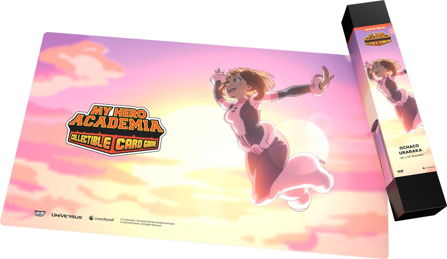 My Hero Academia Collectible Card Game Set 6: Jet Burn Playmat - Ochaco Uraraka