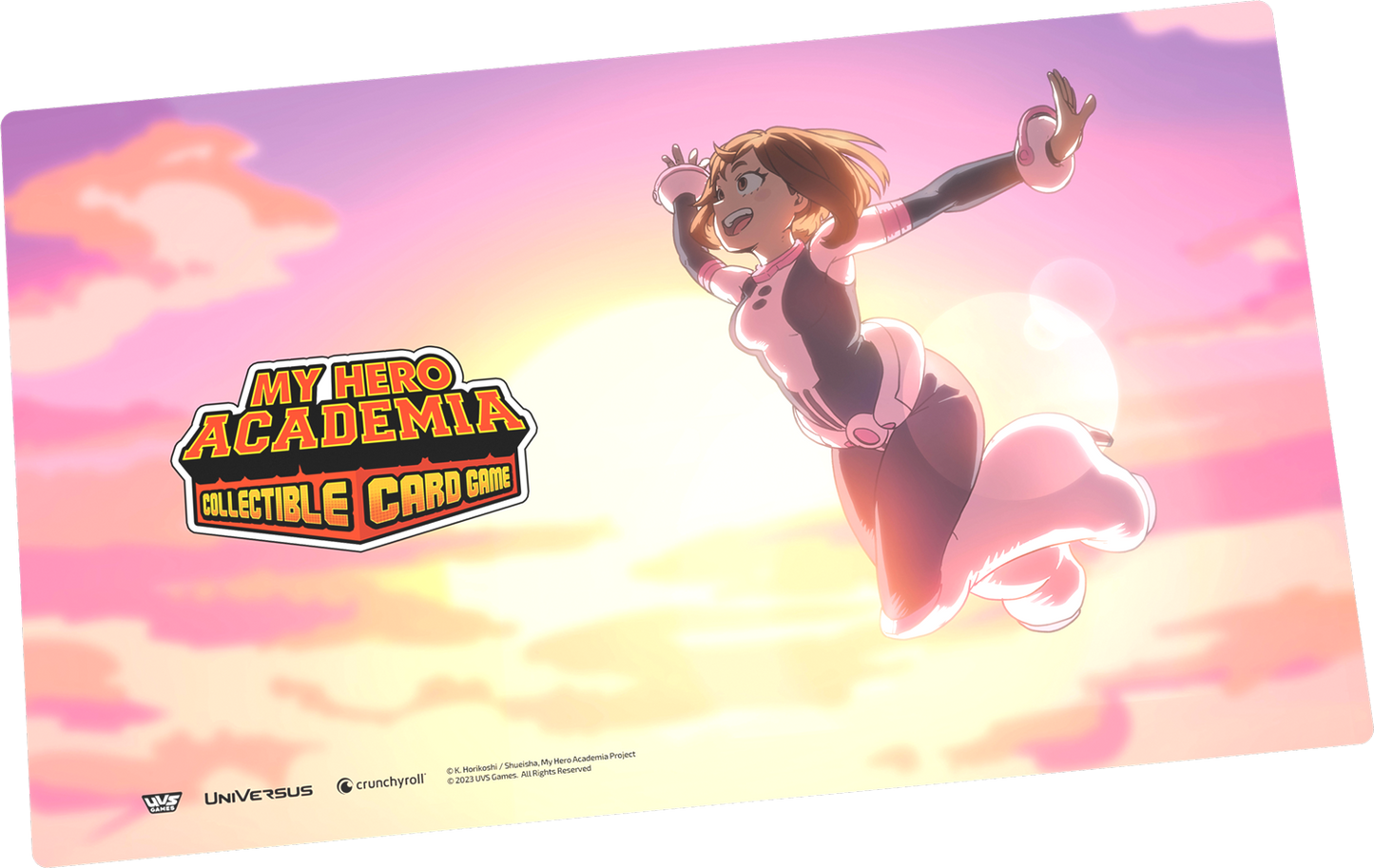My Hero Academia Collectible Card Game Set 6: Jet Burn Playmat - Ochaco Uraraka