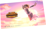 My Hero Academia Collectible Card Game Set 6: Jet Burn Playmat - Ochaco Uraraka