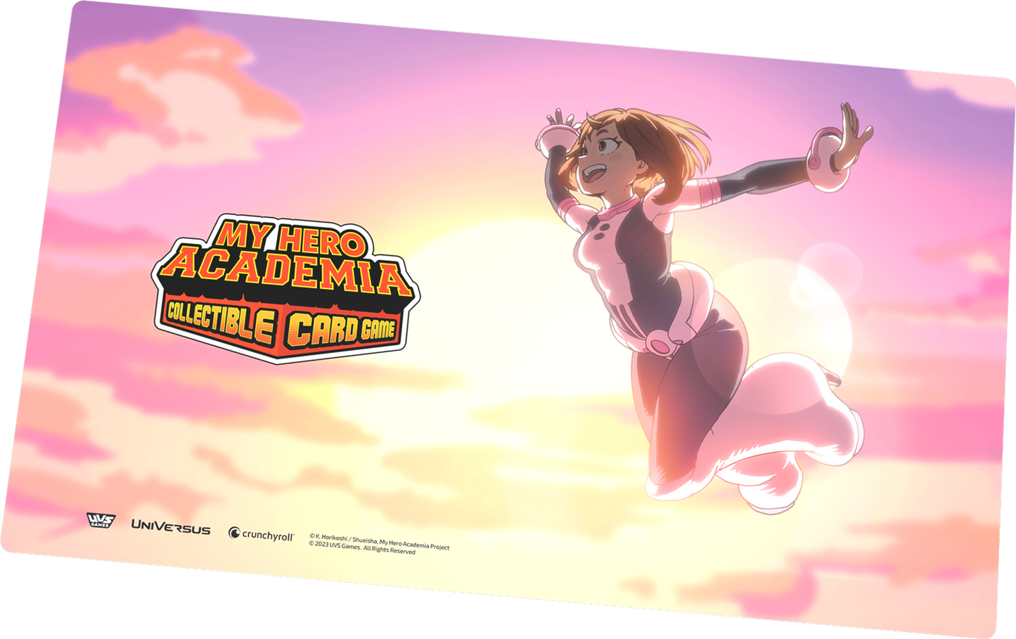 My Hero Academia Collectible Card Game Set 6: Jet Burn Playmat - Ochaco Uraraka