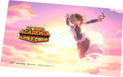 My Hero Academia Collectible Card Game Set 6: Jet Burn Playmat - Ochaco Uraraka