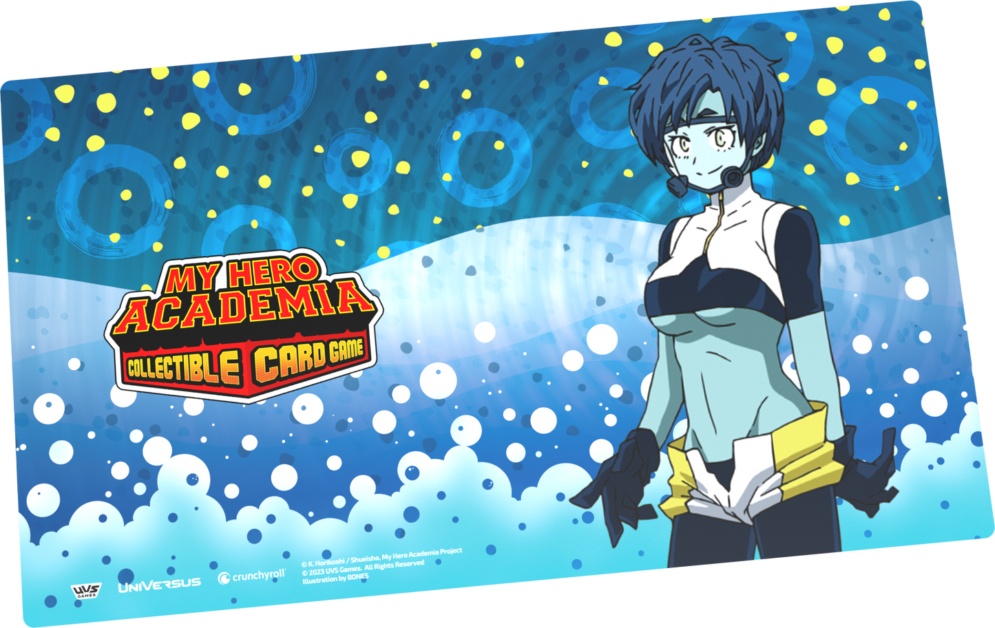 My Hero Academia Collectible Card Game December 2023 Playmat - Bubble Girl