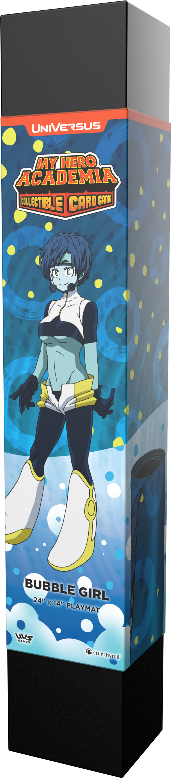My Hero Academia Collectible Card Game December 2023 Playmat - Bubble Girl
