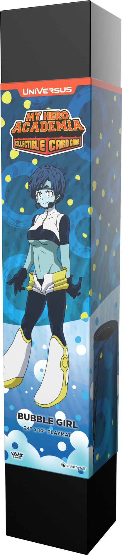 My Hero Academia Collectible Card Game December 2023 Playmat - Bubble Girl