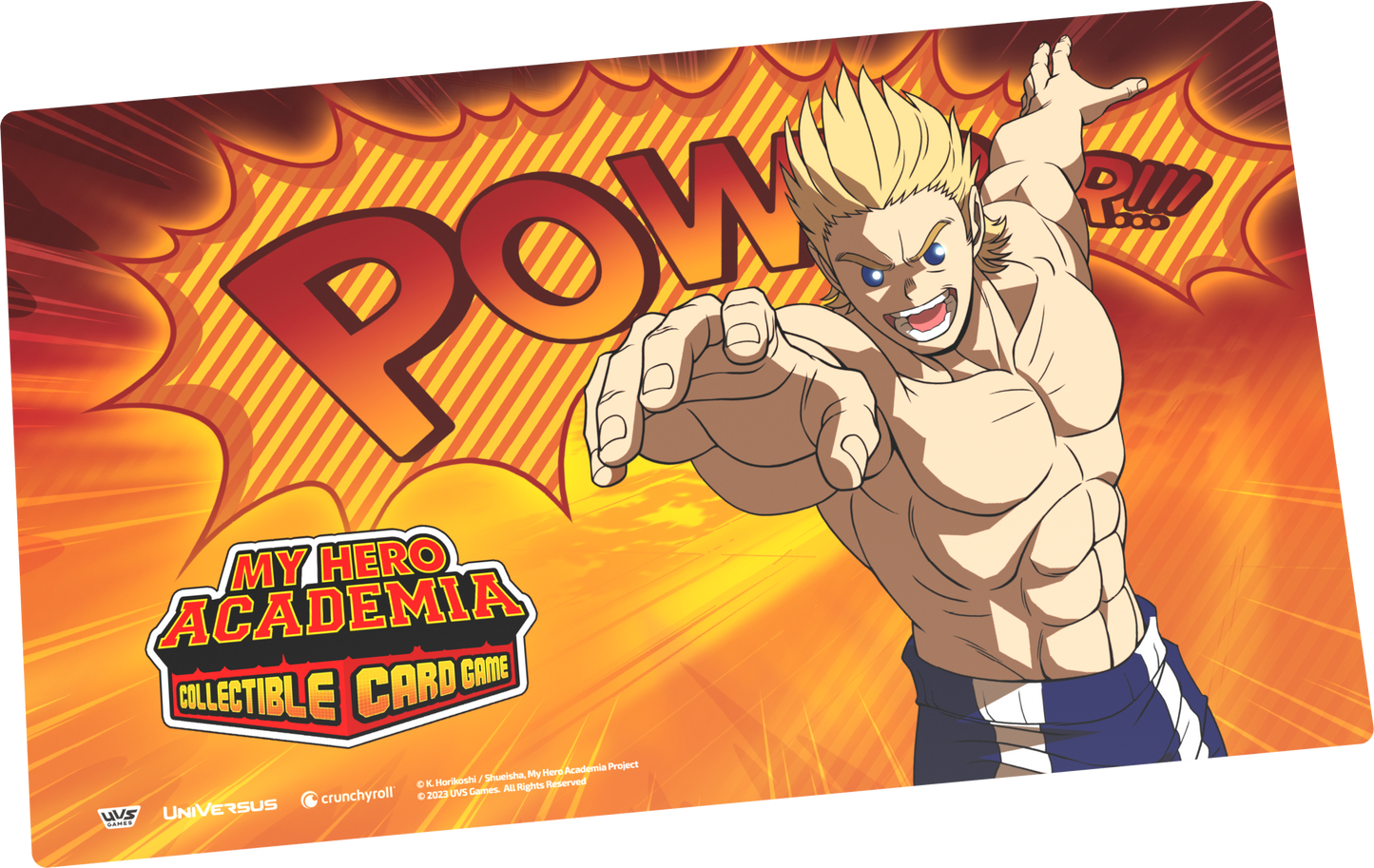 My Hero Academia Collectible Card Game December 2023 Playmat - Mirio Togata
