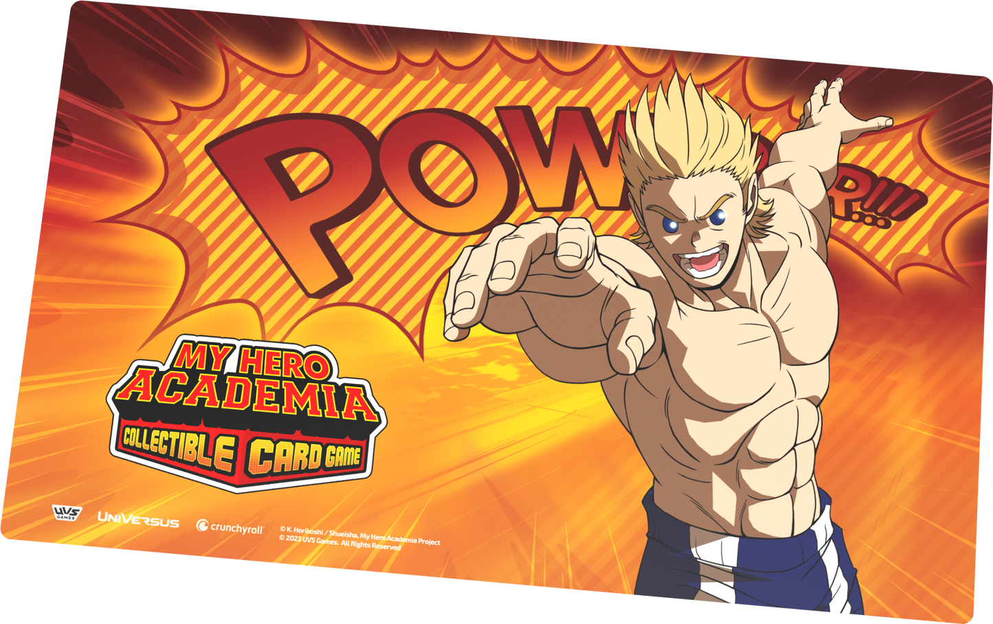 My Hero Academia Collectible Card Game December 2023 Playmat - Mirio Togata