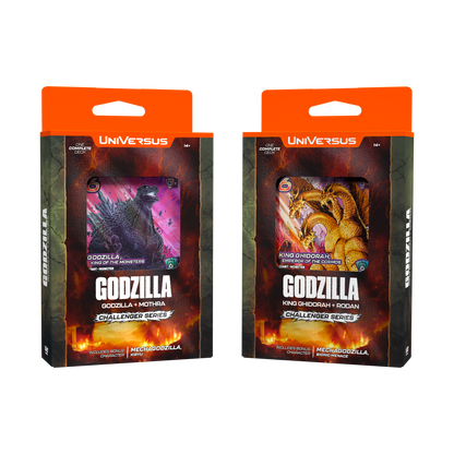 Godzilla Challenger Series: King Ghidorah & Rodan